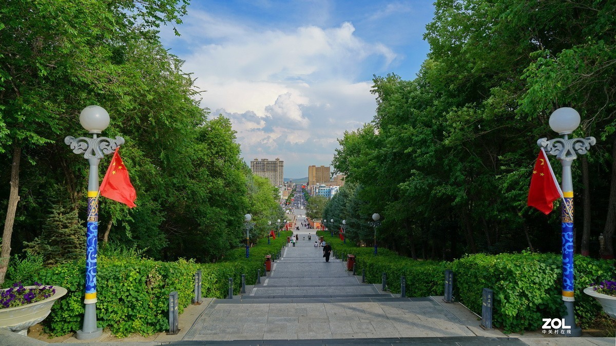 内蒙古锡林浩特市景色