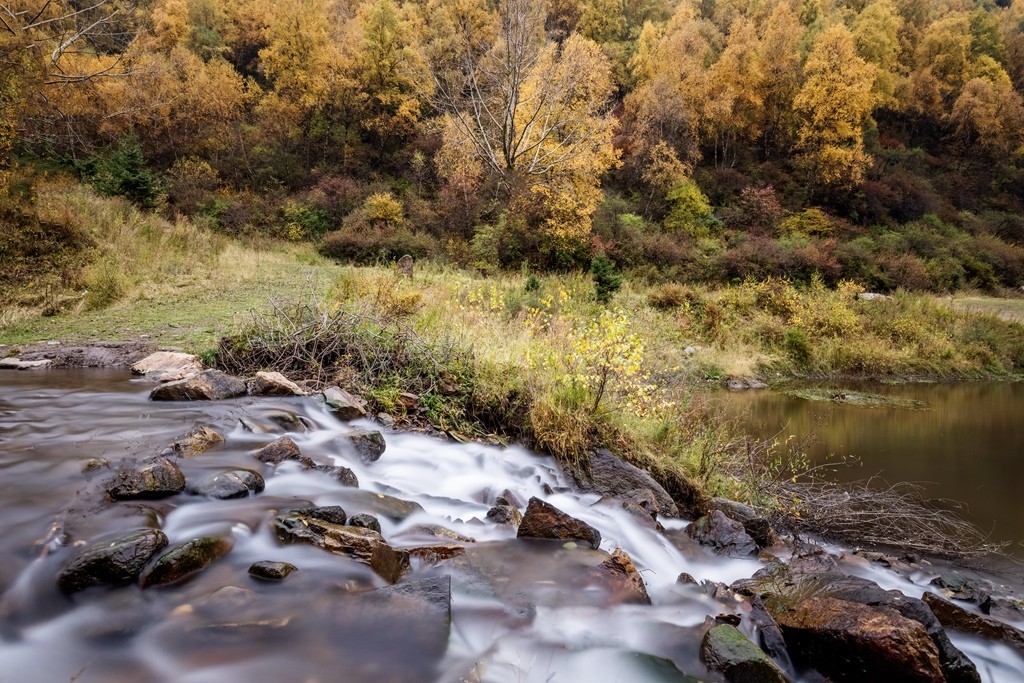 行走在如画的秋里