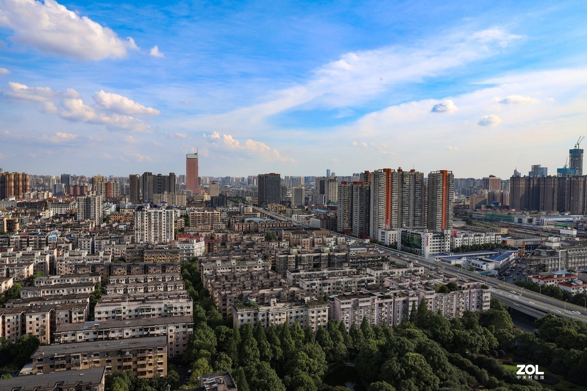 俯拍城市一角-中关村在线摄影论坛
