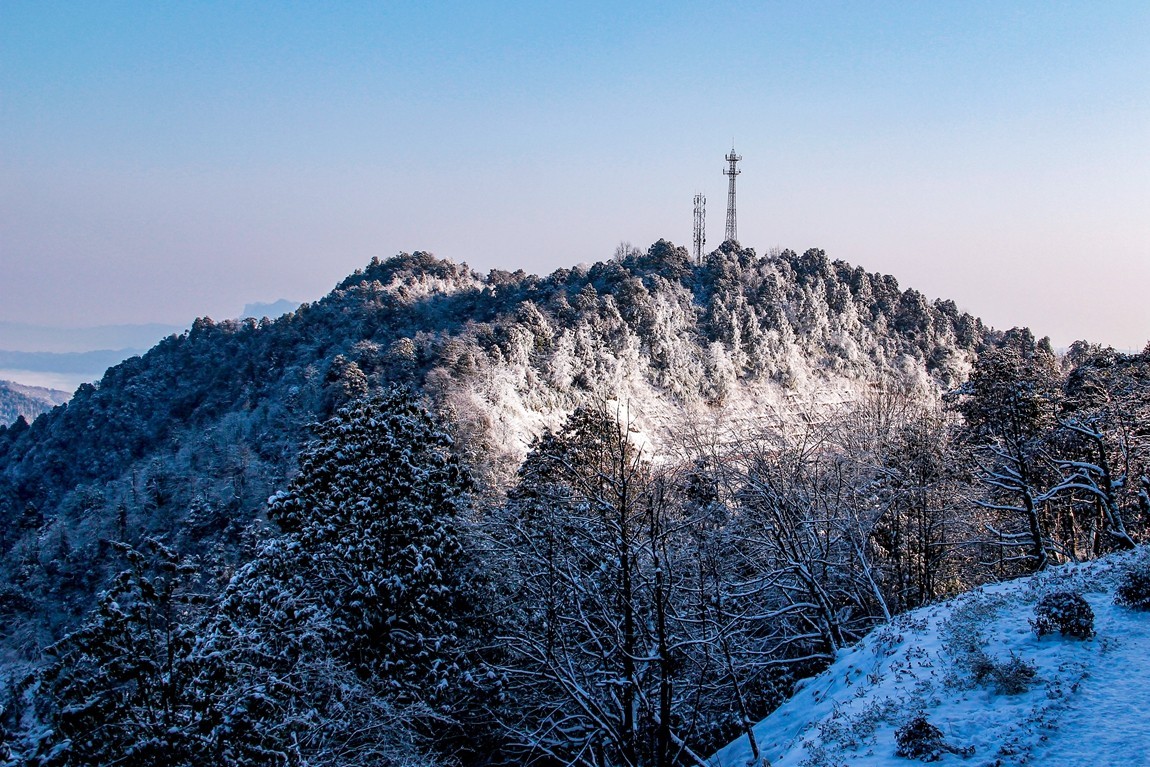 四川洪雅---探雪瓦屋山【3】