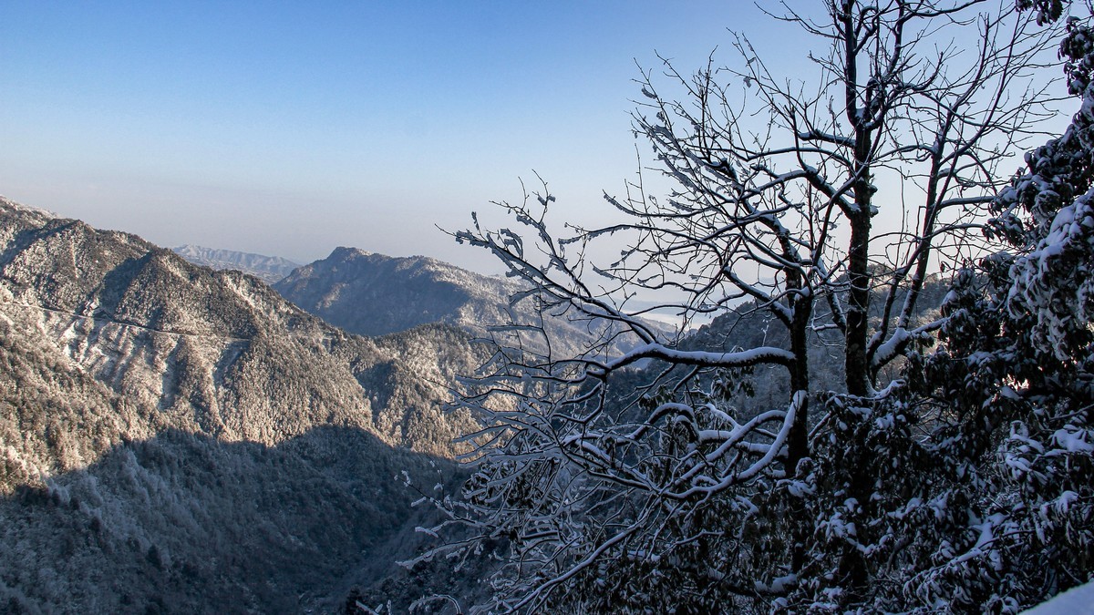四川洪雅---探雪瓦屋山【3】