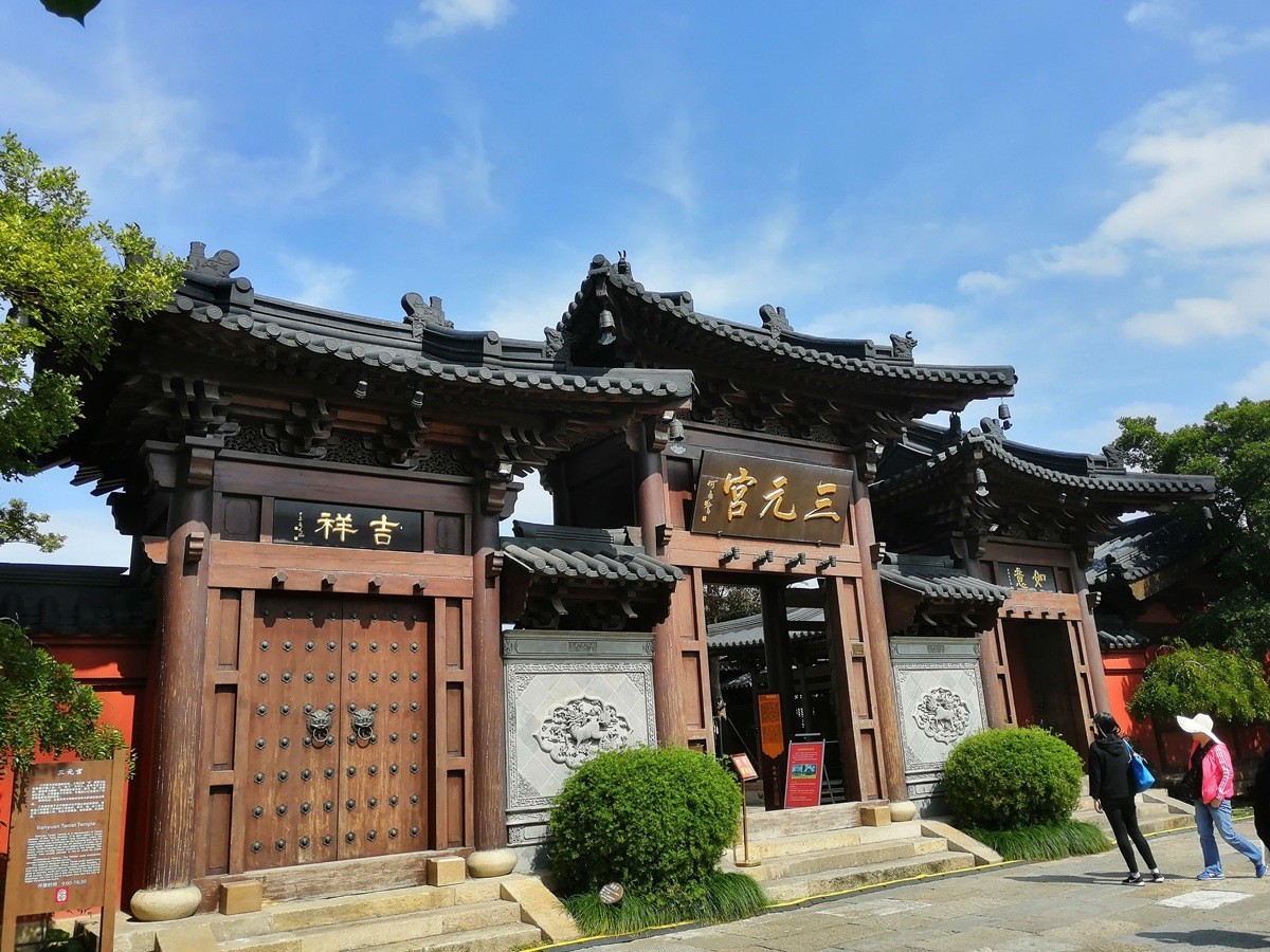 上海松江区广富林文化遗址公园随拍