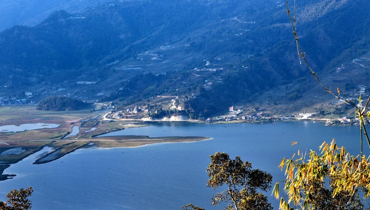 高山王国——尼泊尔探秘之旅——博卡拉——世界和平塔鸟瞰【2】