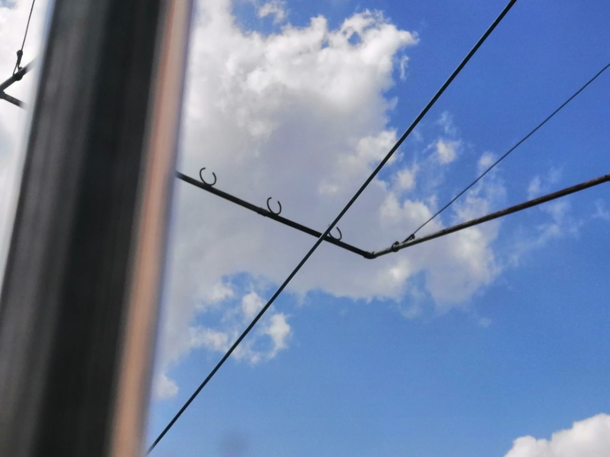 上海市嘉定区蓝天白云今天的图片