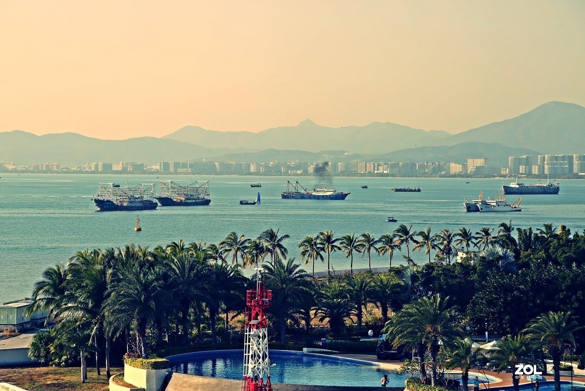 海南三亚凤凰湾观海景(上)-中关村在线摄影论坛