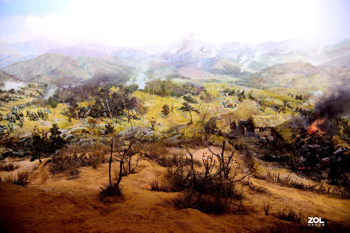 丹东抗美援朝纪念馆－拍环形画廊