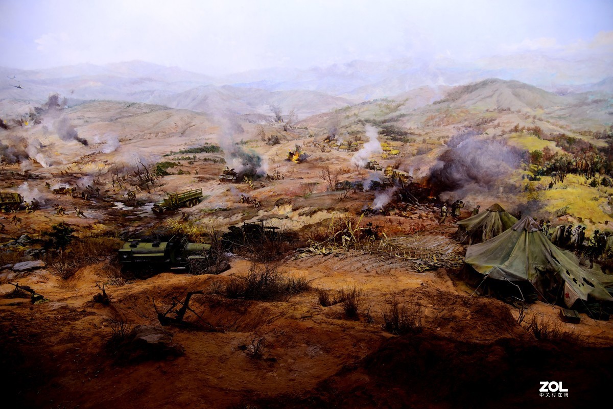 丹东抗美援朝纪念馆－拍环形画廊