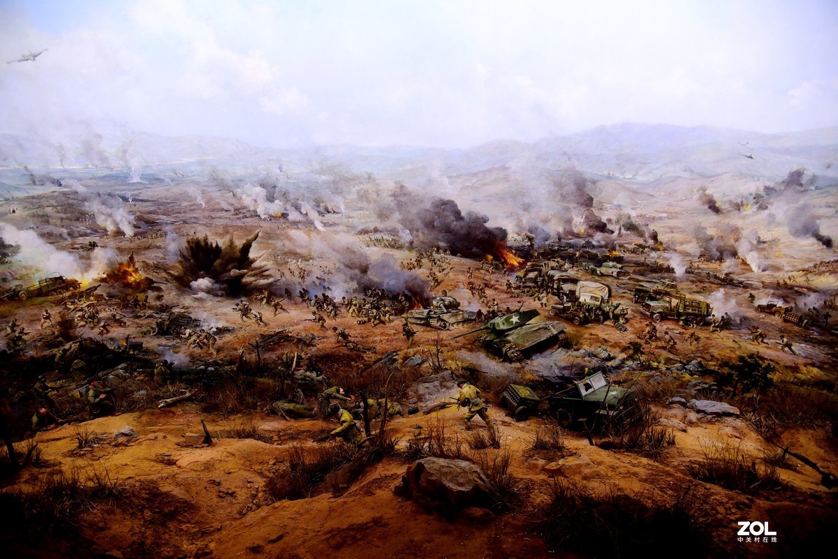 丹东抗美援朝纪念馆－拍环形画廊