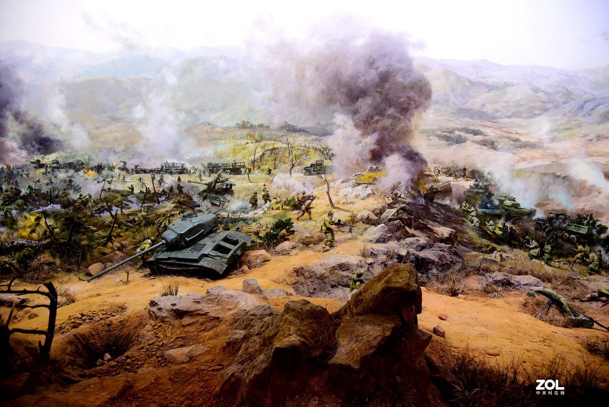 丹东抗美援朝纪念馆－拍环形画廊