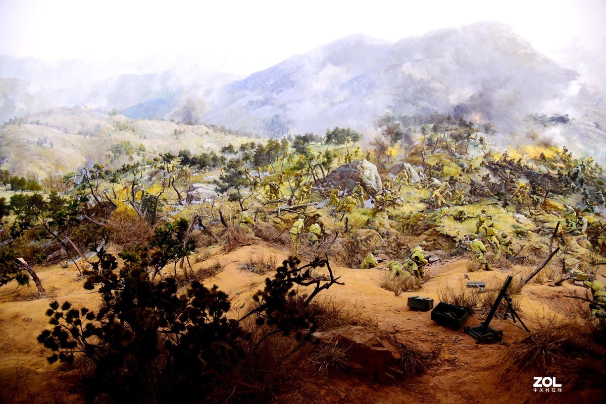 丹东抗美援朝纪念馆－拍环形画廊