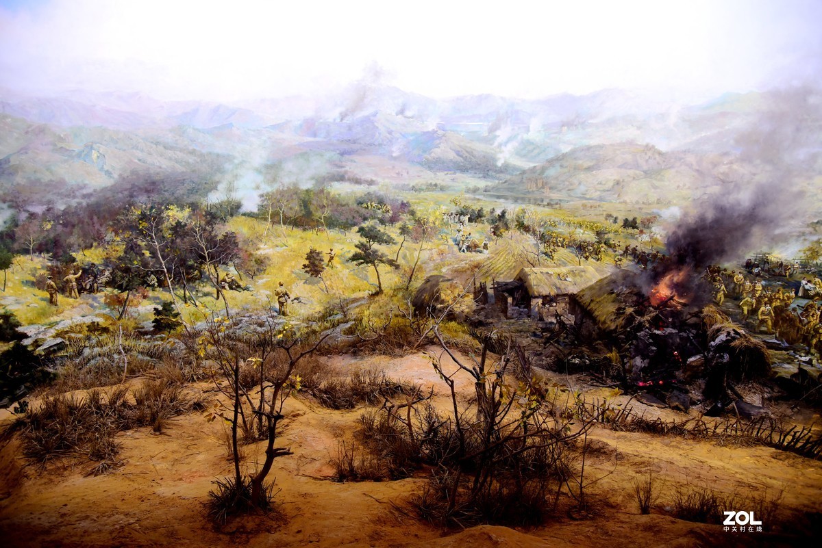 丹东抗美援朝纪念馆－拍环形画廊