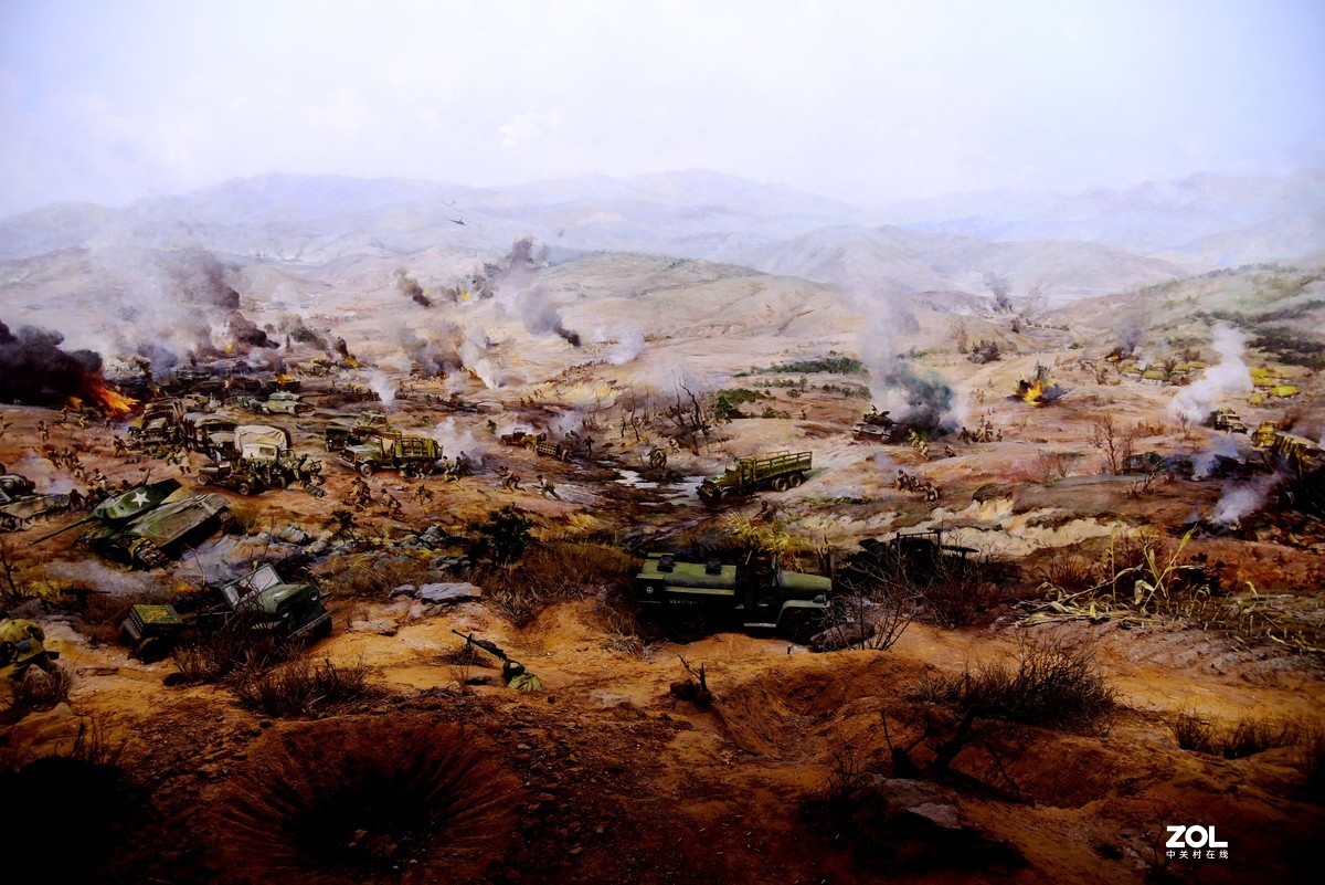 丹东抗美援朝纪念馆－拍环形画廊