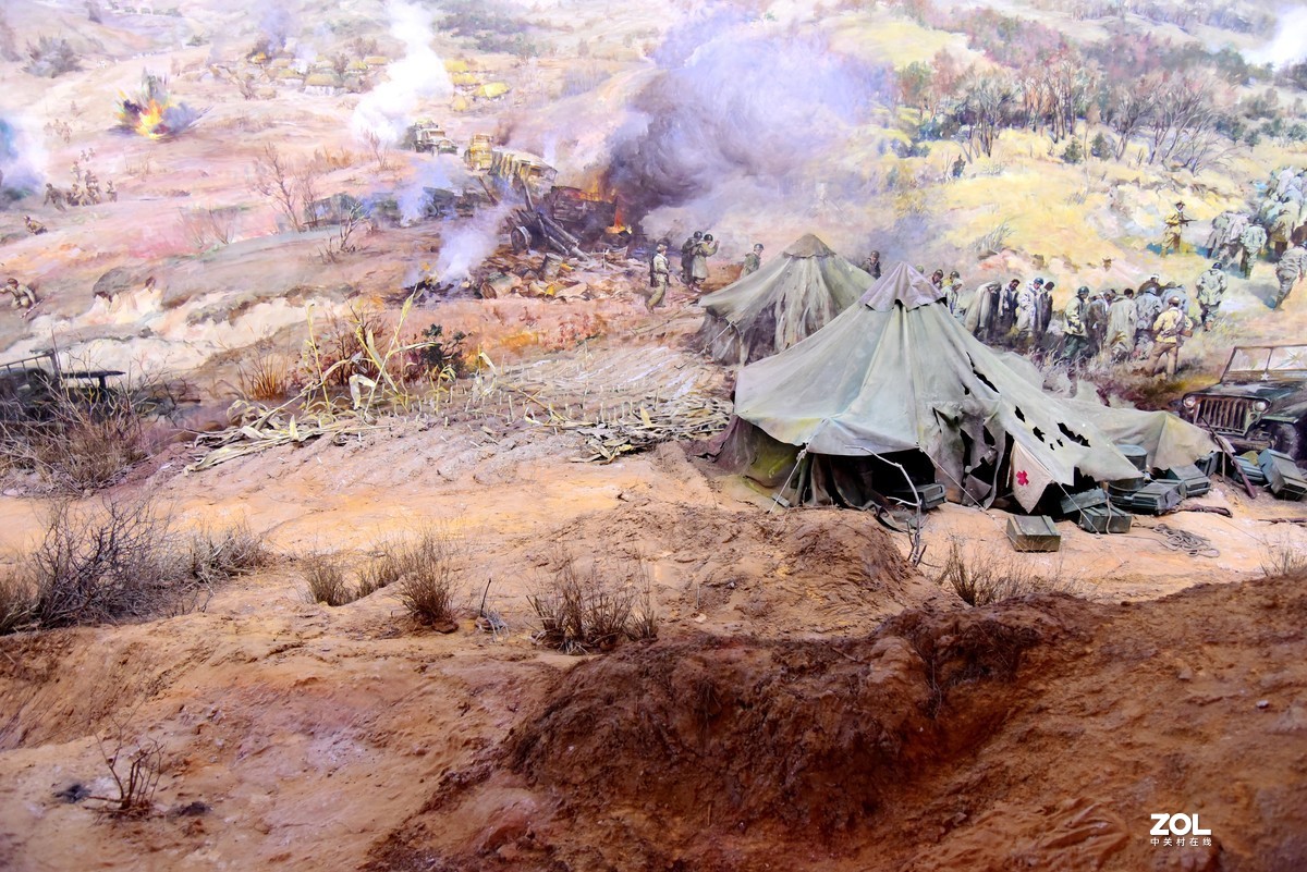 丹东抗美援朝纪念馆－拍环形画廊