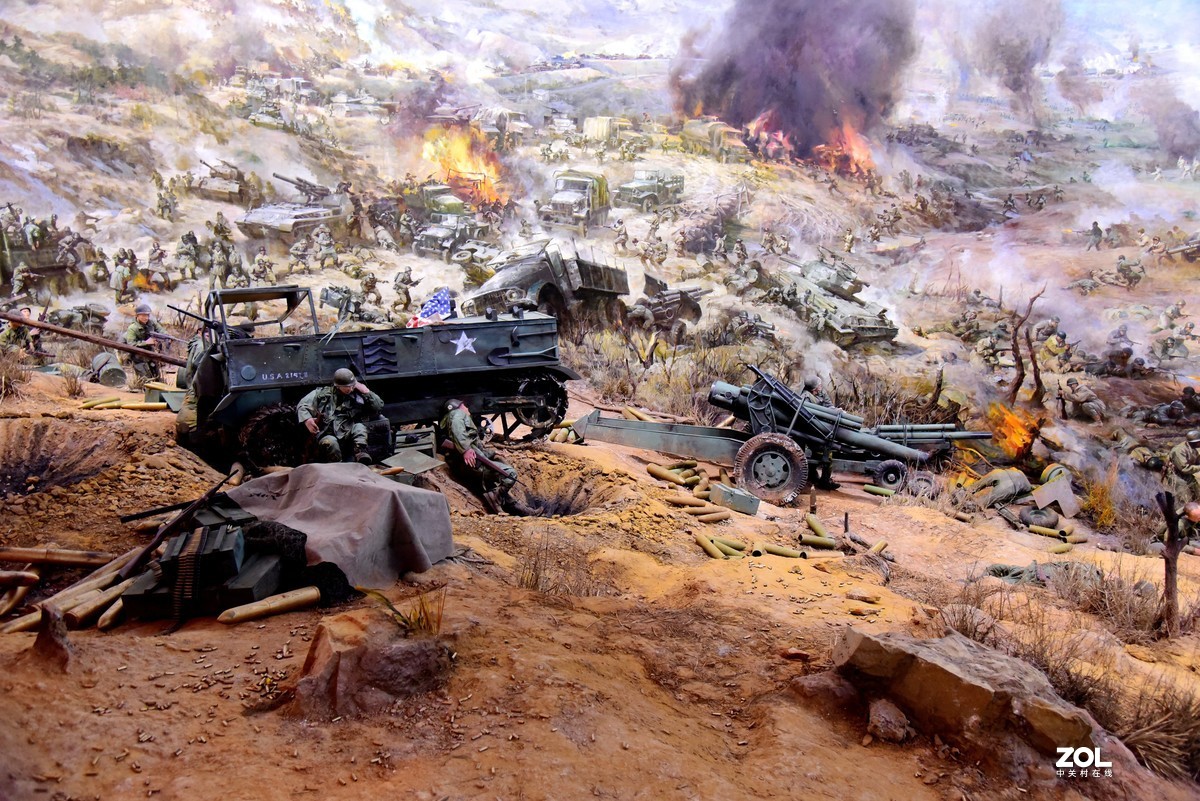 丹东抗美援朝纪念馆－拍环形画廊