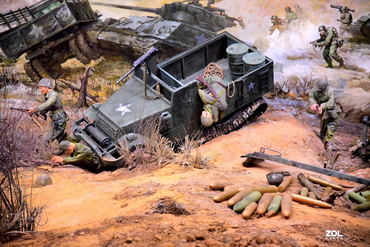 丹东抗美援朝纪念馆－拍环形画廊