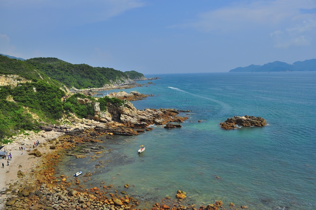 跟着一年级小朋友穿越中国十大最美海岸线之一东西涌（一）