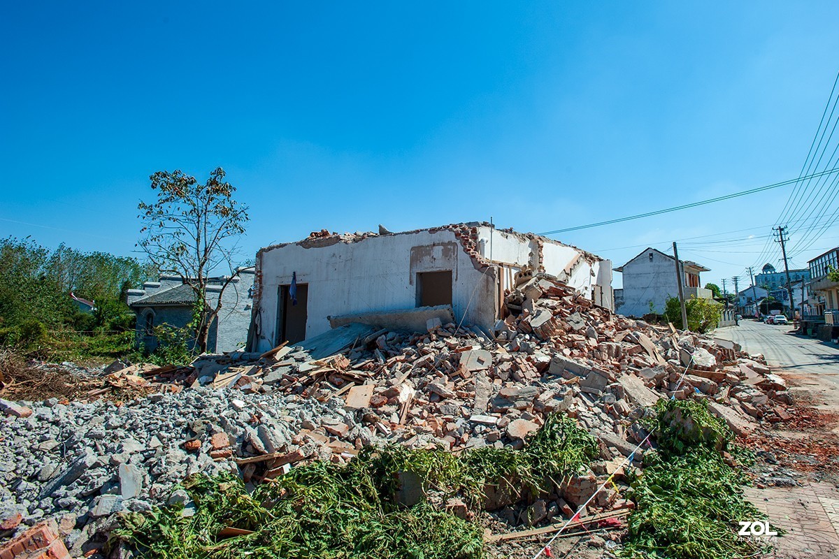 农村拆迁现场纪实