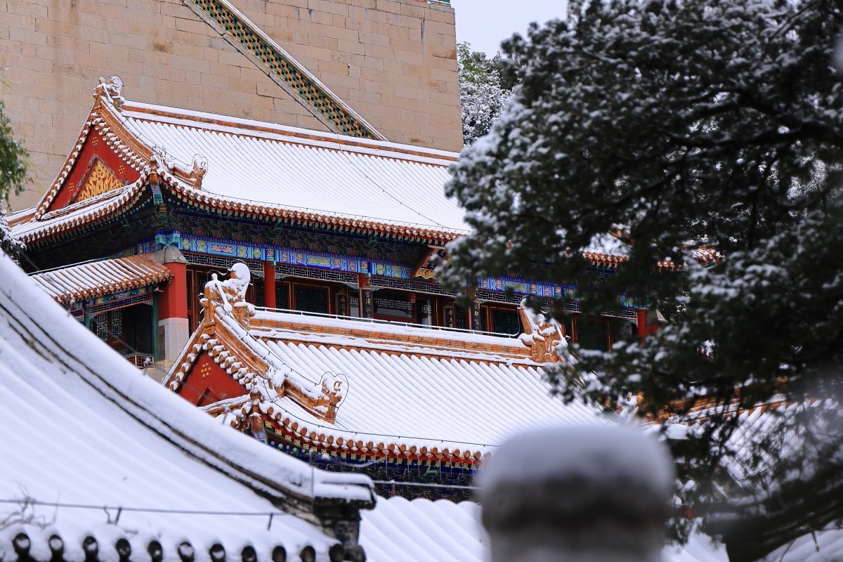 雪后颐和园