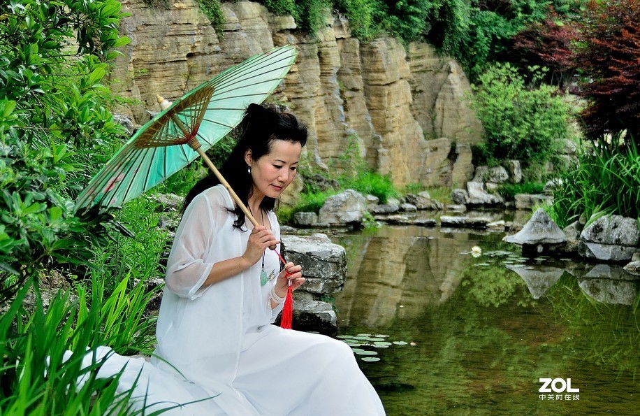 环境人像：小溪笛声......