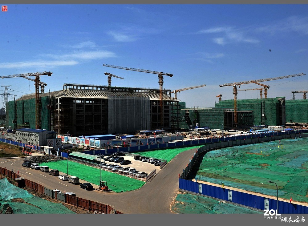 【手机随拍】繁忙的建筑工地