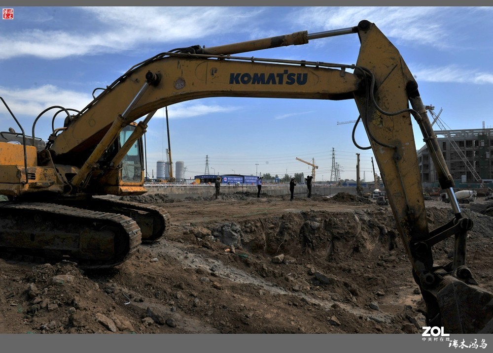 【手机随拍】繁忙的建筑工地