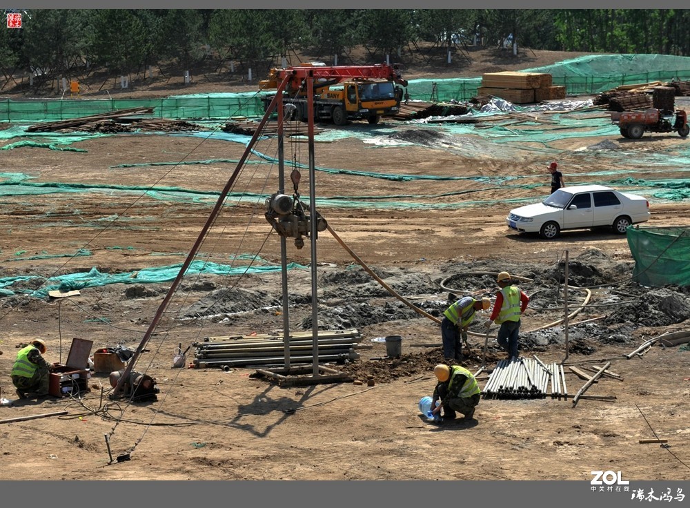 【手机随拍】繁忙的建筑工地
