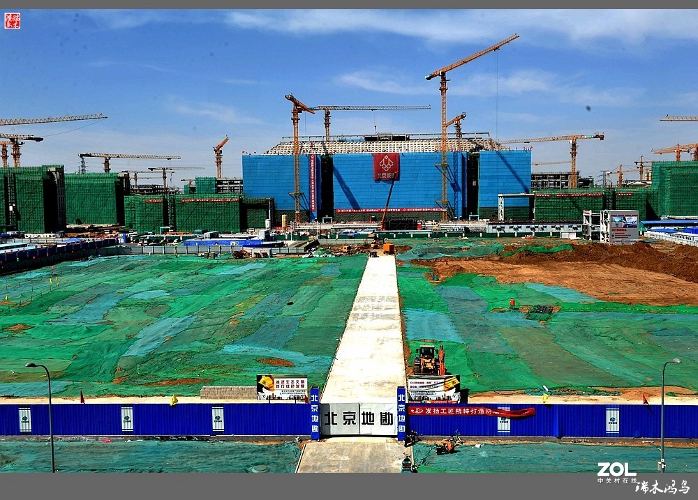 【手机随拍】繁忙的建筑工地