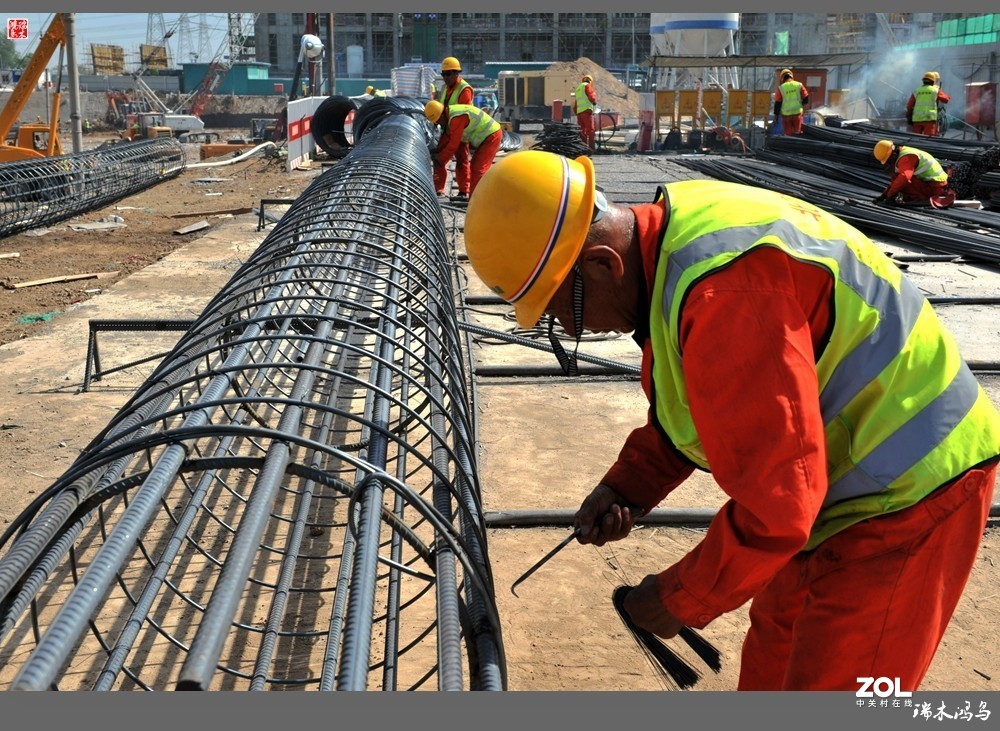 【手机随拍】繁忙的建筑工地