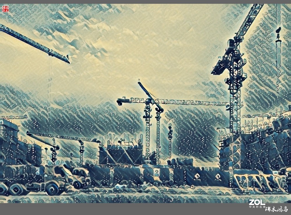 【手机随拍】繁忙的建筑工地