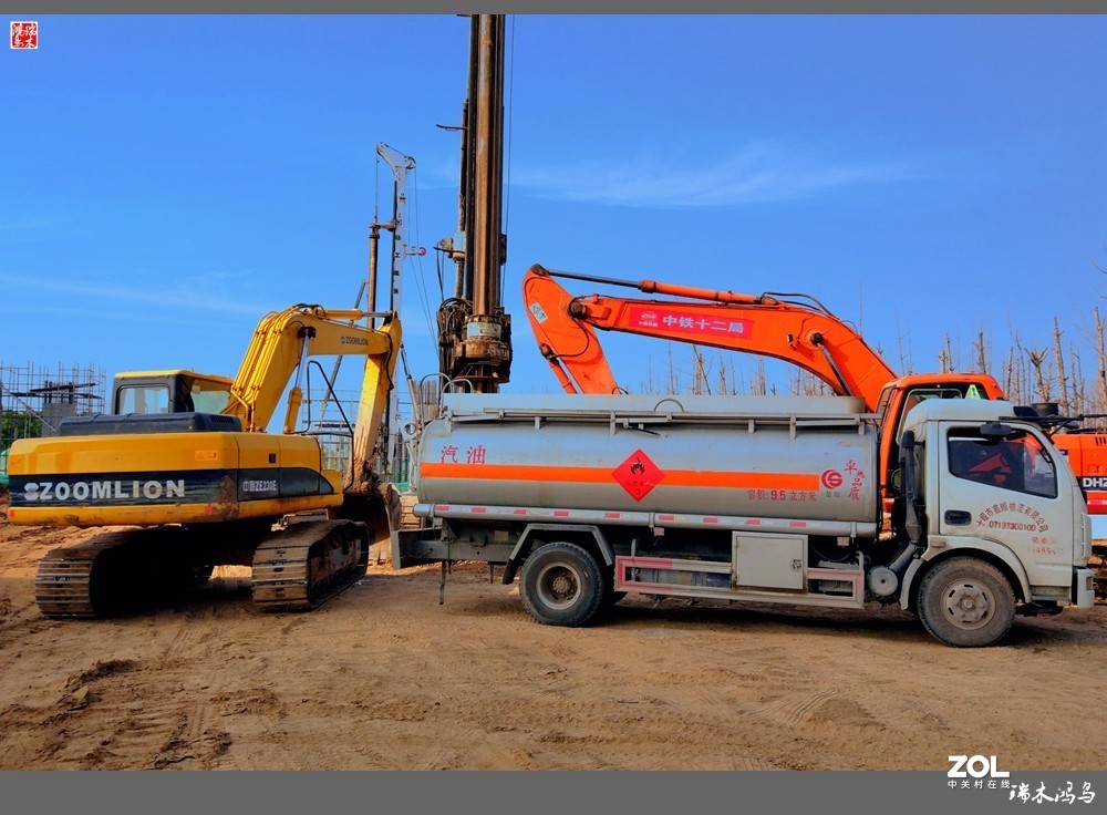 【手机随拍】繁忙的建筑工地