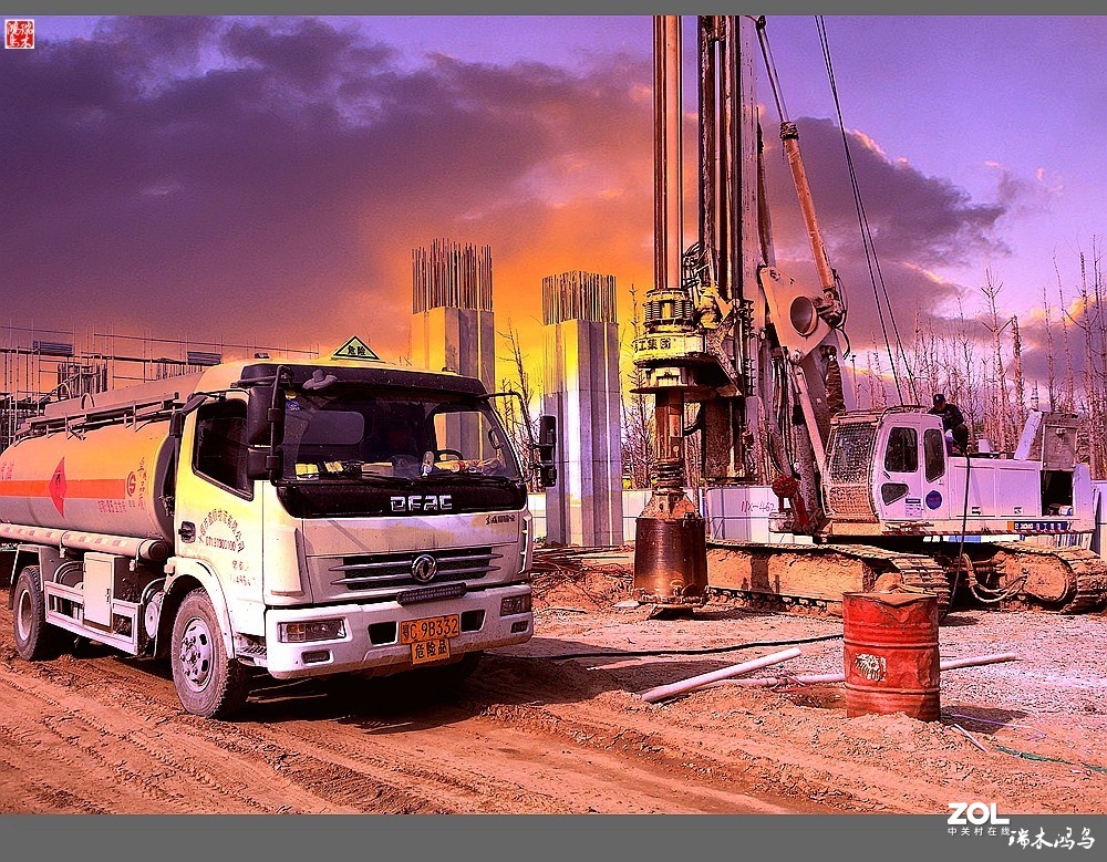 【手机随拍】繁忙的建筑工地