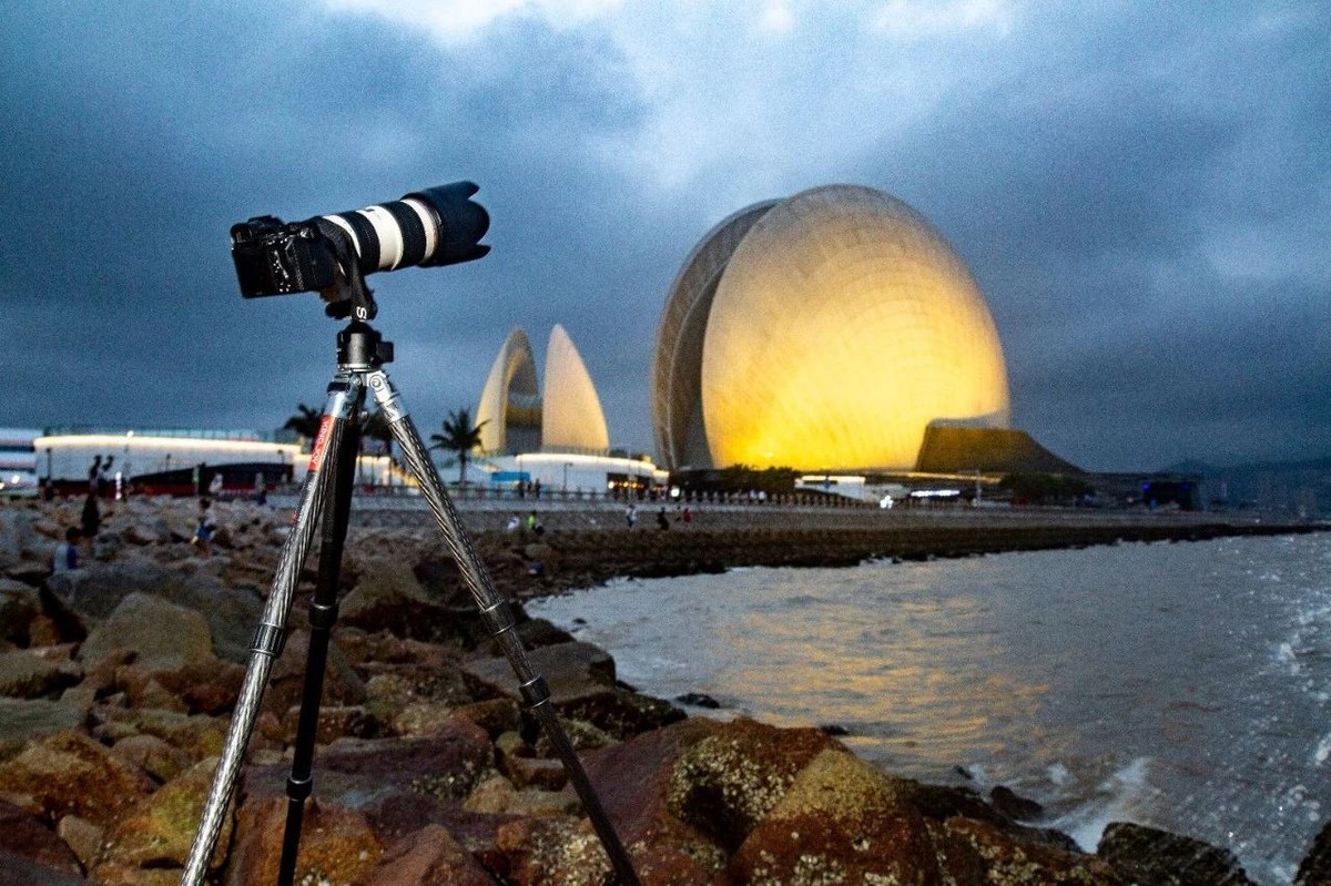 珠海有个大贝壳--劲捷C83碳纤维三脚架开箱测评！