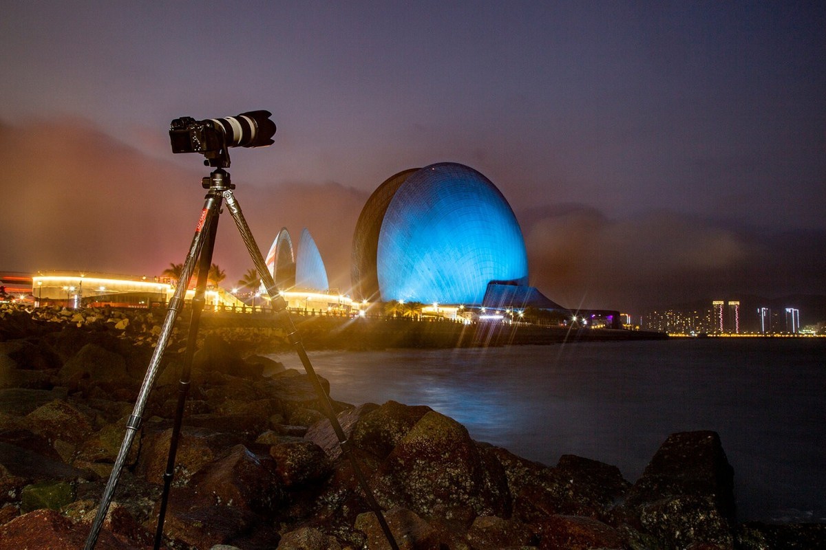 珠海有个大贝壳--劲捷C83碳纤维三脚架开箱测评！