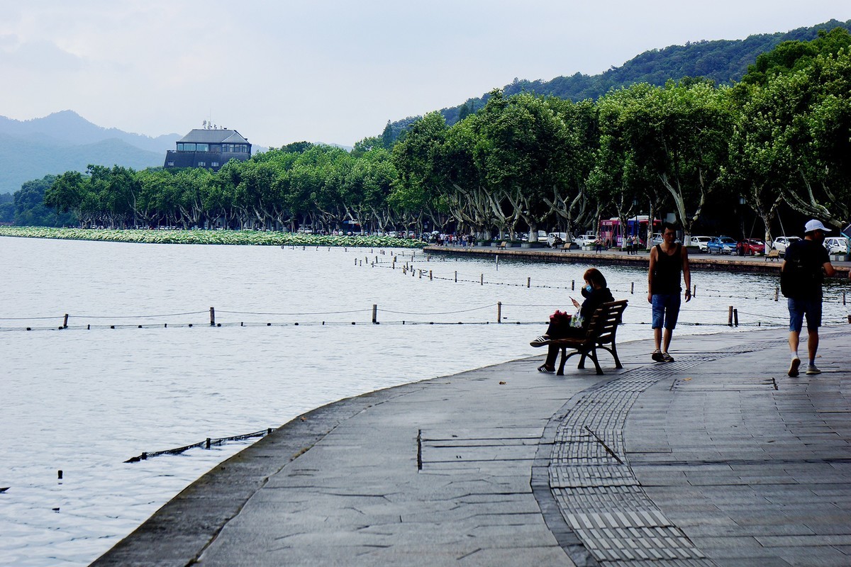 杭州西湖断桥周边掠影
