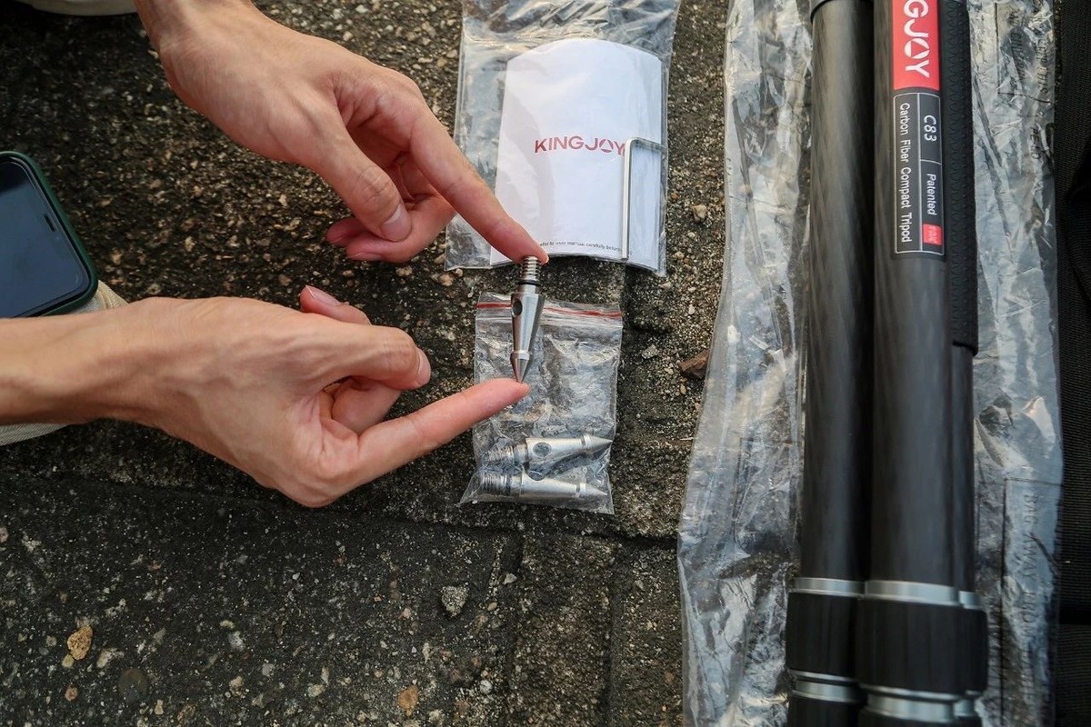 珠海有个大贝壳--劲捷C83碳纤维三脚架开箱测评！