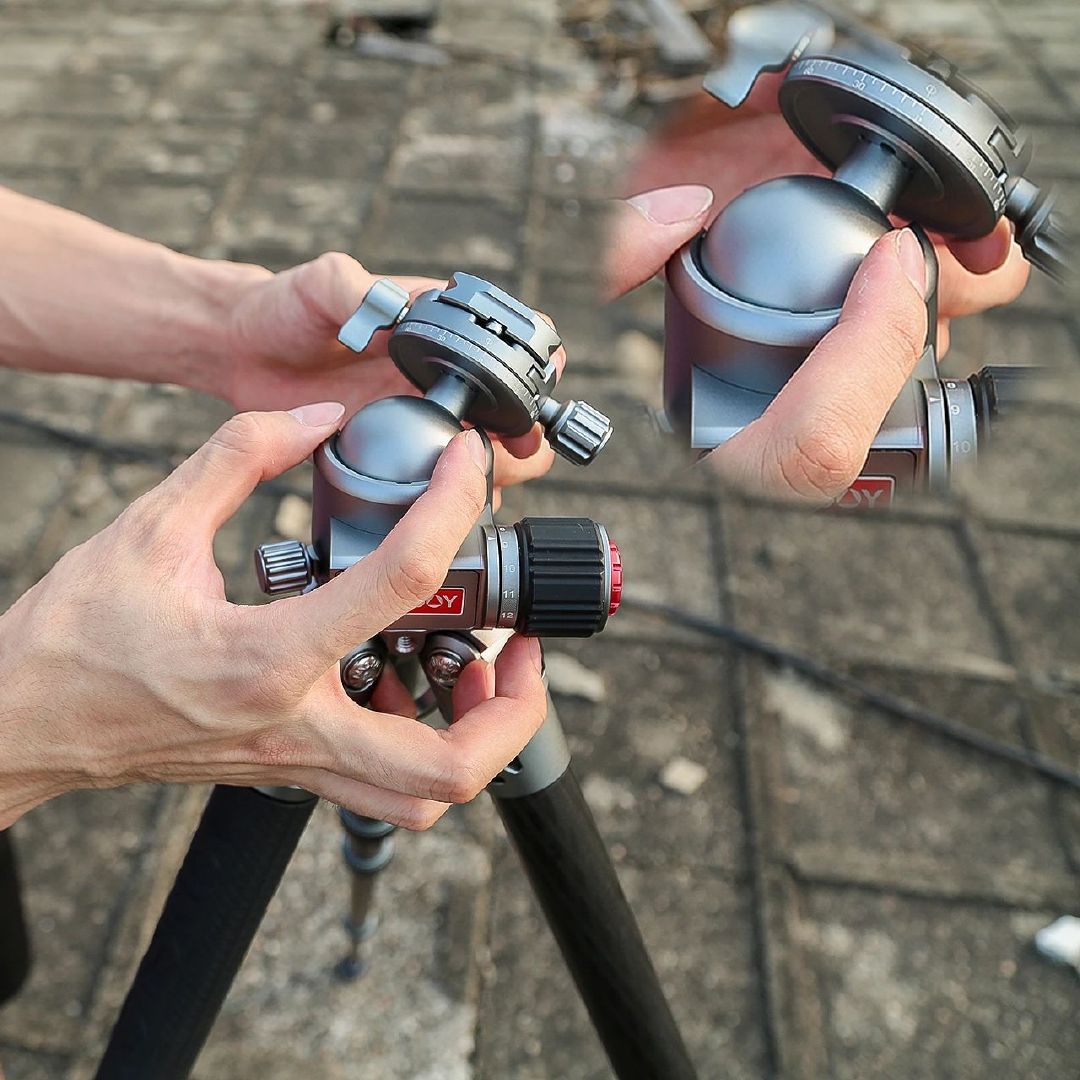 珠海有个大贝壳--劲捷C83碳纤维三脚架开箱测评！