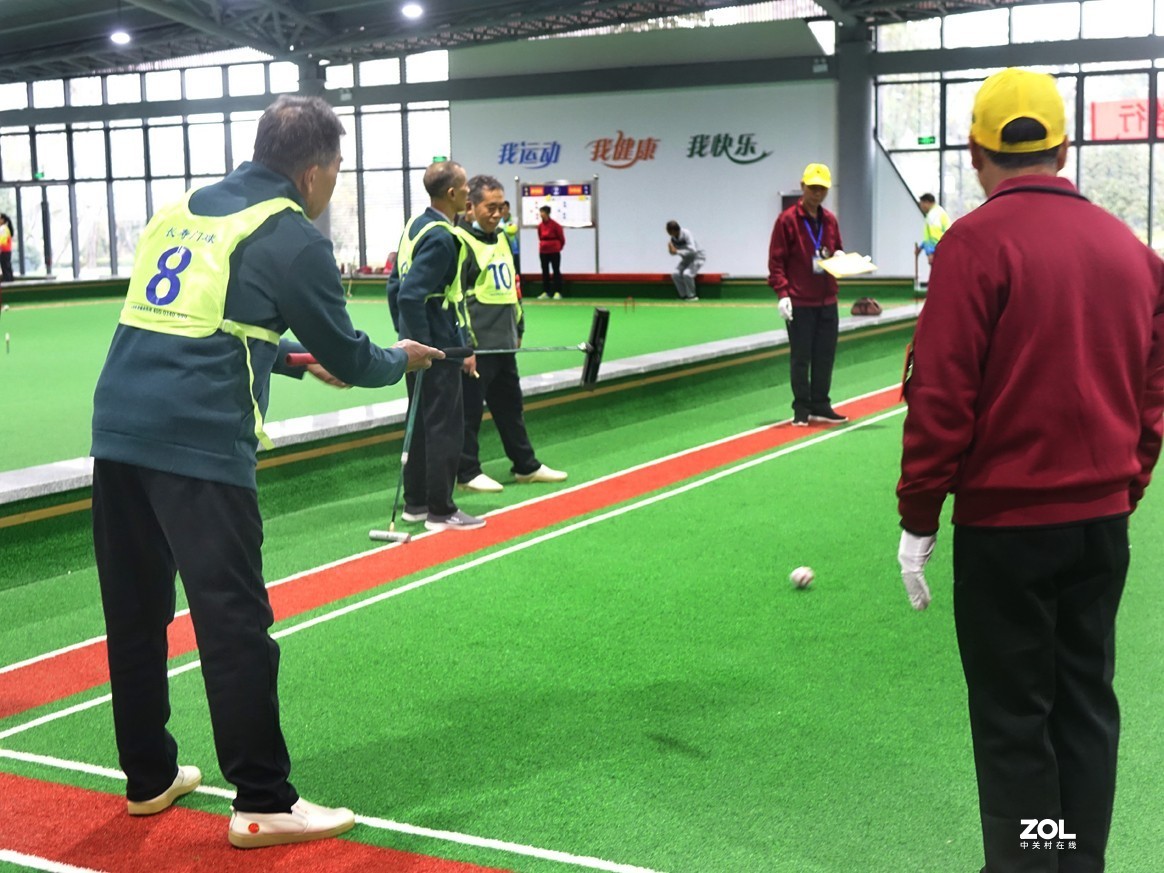江西省赣州市举行全市老年门球比赛