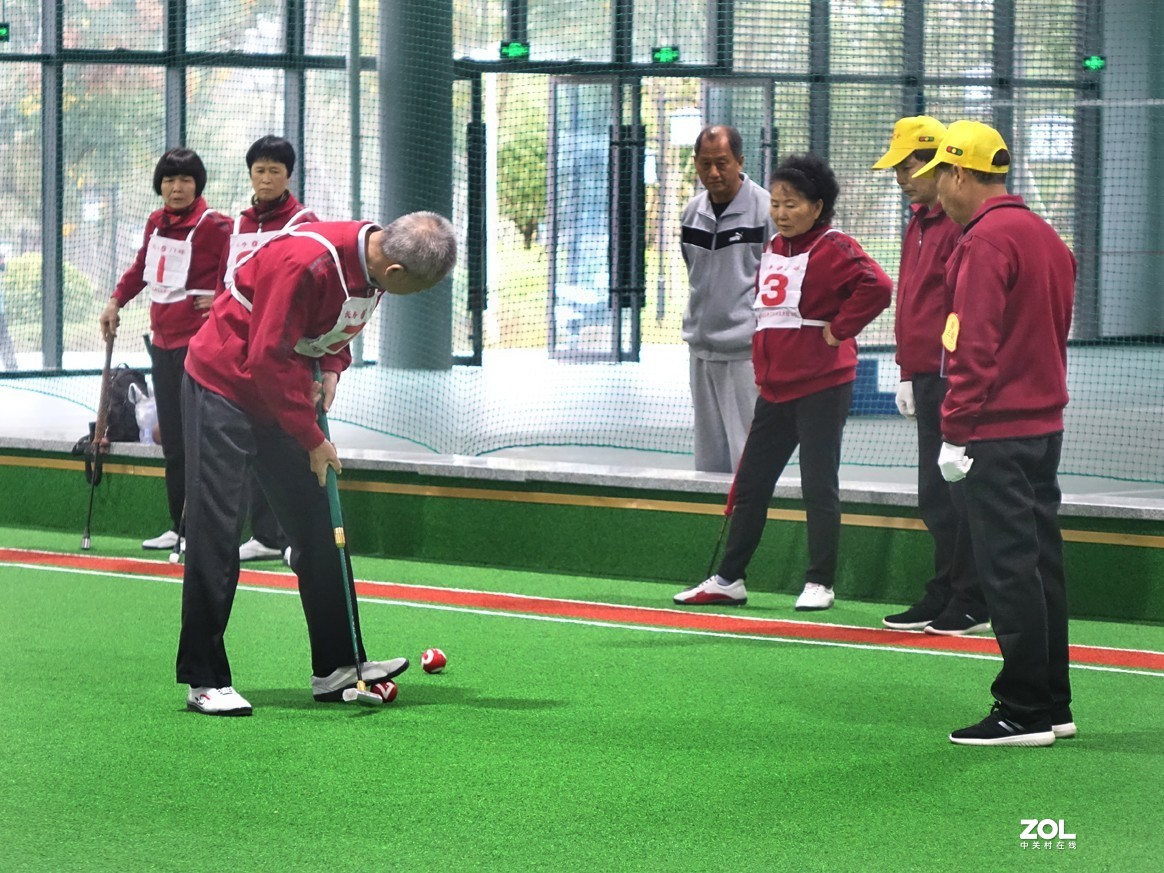 江西省赣州市举行全市老年门球比赛