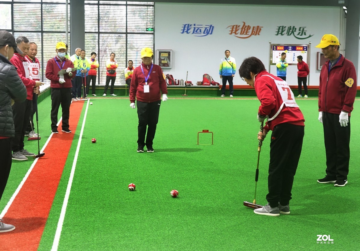 江西省赣州市举行全市老年门球比赛