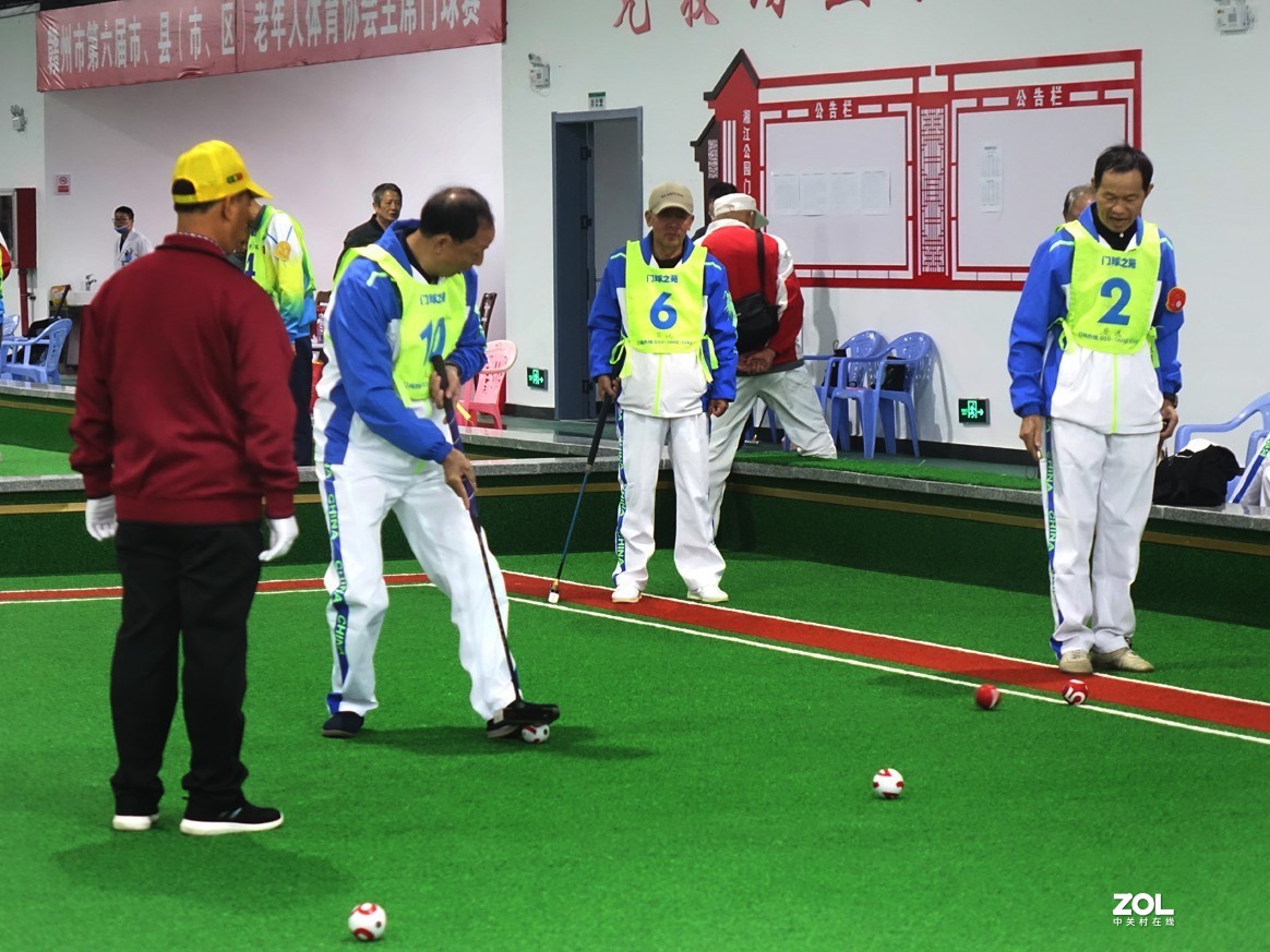 江西省赣州市举行全市老年门球比赛