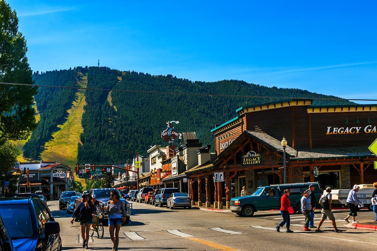 加拿大、美国游记（077）：怀俄明州 · 杰克逊小镇