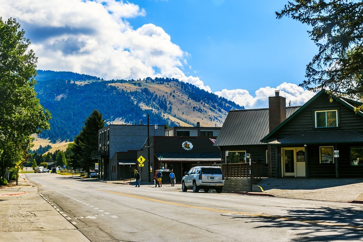 加拿大、美国游记（077）：怀俄明州 · 杰克逊小镇