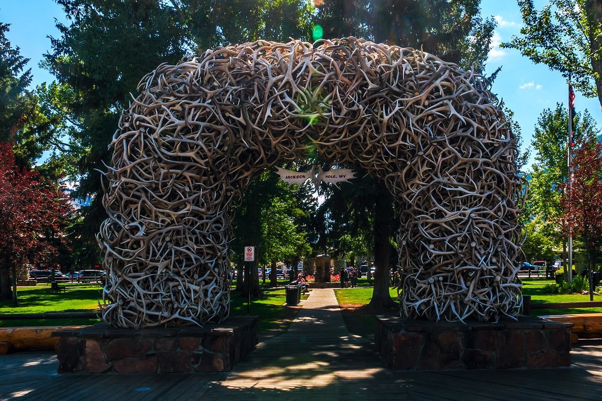 加拿大、美国游记（077）：怀俄明州 · 杰克逊小镇