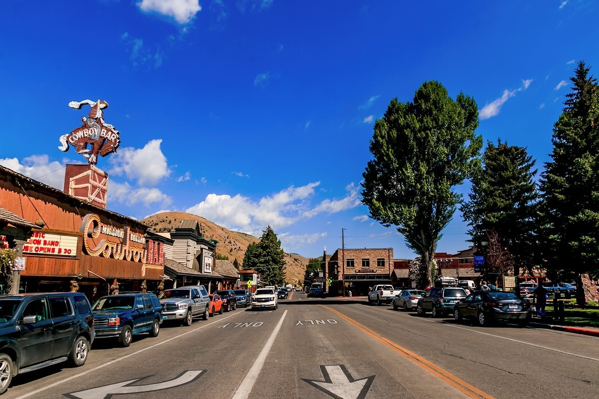 加拿大、美国游记（077）：怀俄明州 · 杰克逊小镇