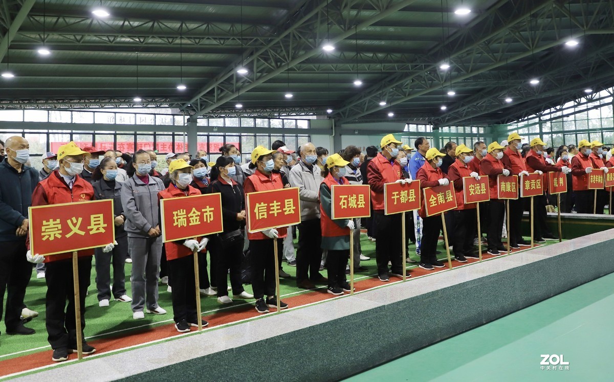 江西省赣州市举行全市老年门球比赛