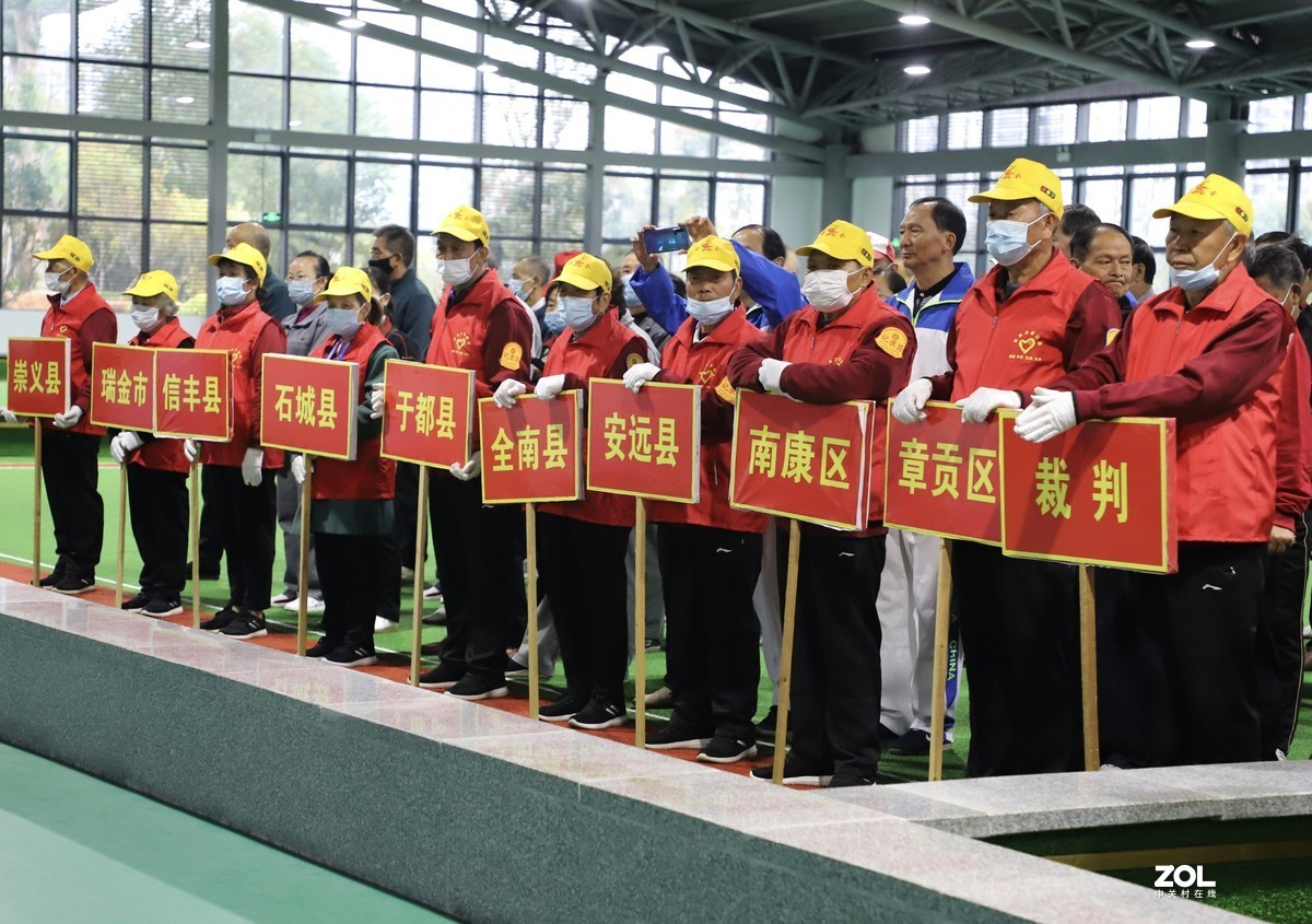 江西省赣州市举行全市老年门球比赛