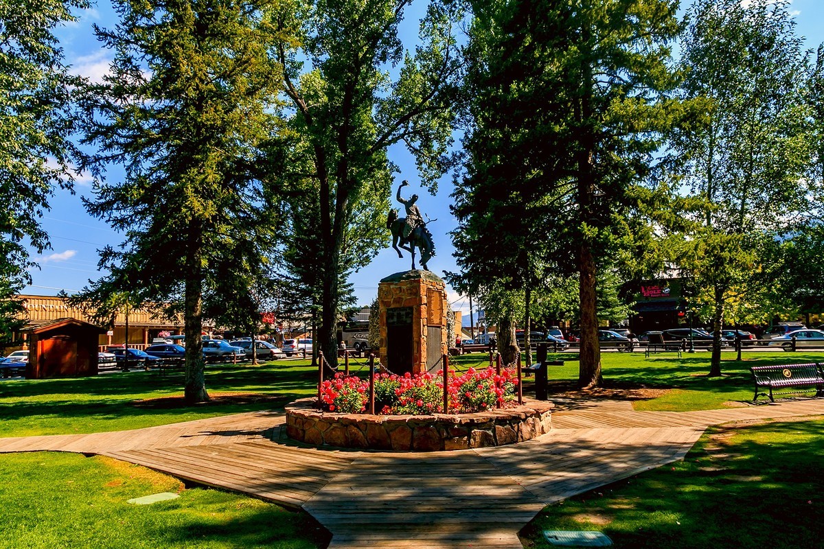 加拿大、美国游记（077）：怀俄明州 · 杰克逊小镇