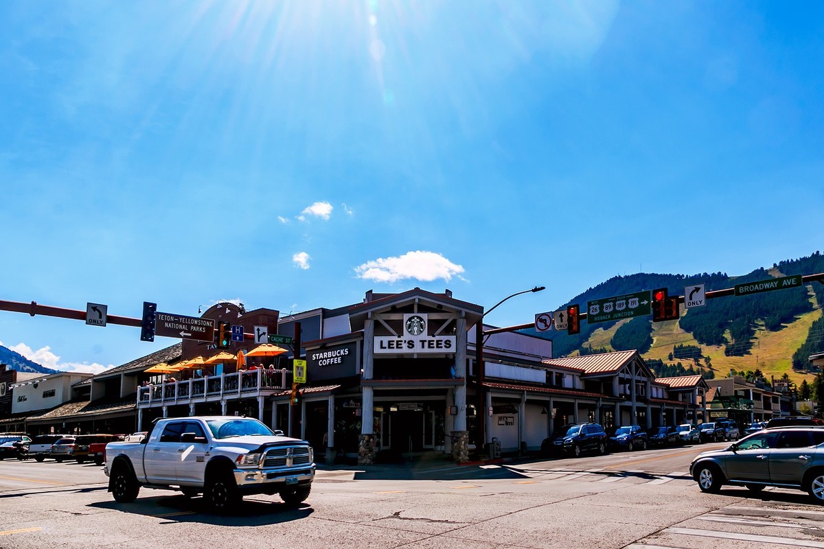 加拿大、美国游记（077）：怀俄明州 · 杰克逊小镇