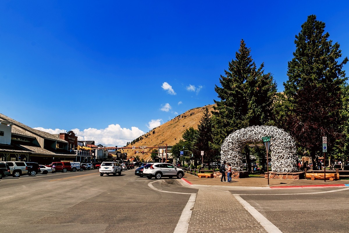 加拿大、美国游记（077）：怀俄明州 · 杰克逊小镇