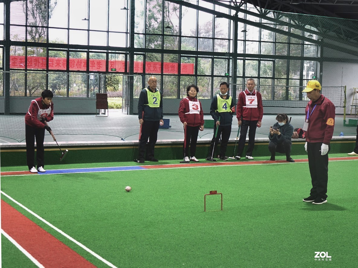 江西省赣州市举行全市老年门球比赛